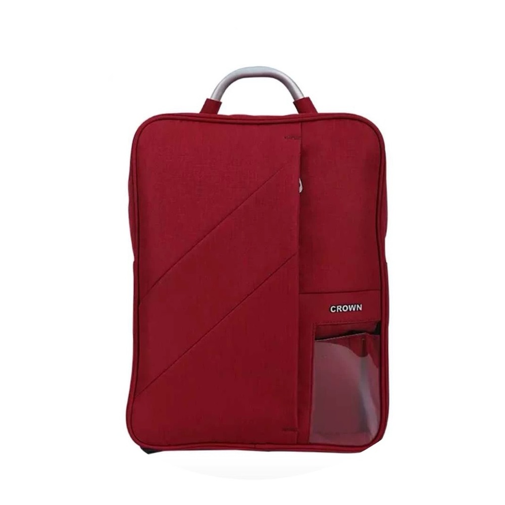 Crown laptop Red women's/ Men's travel casual work water resistant Backpack